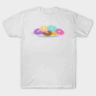 Doughnuts on a plate T-Shirt